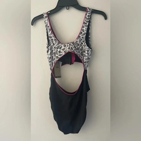 Nike Party Dots Cutout Swimsuit - Picture 2 of 6